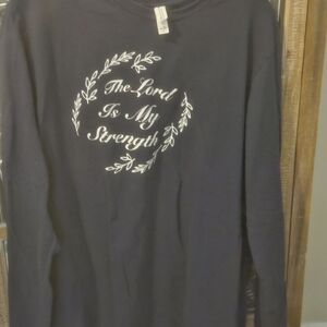 Bella Canvas Airlume Jersey   This Shirt Is NAVY BLUE with white print😊